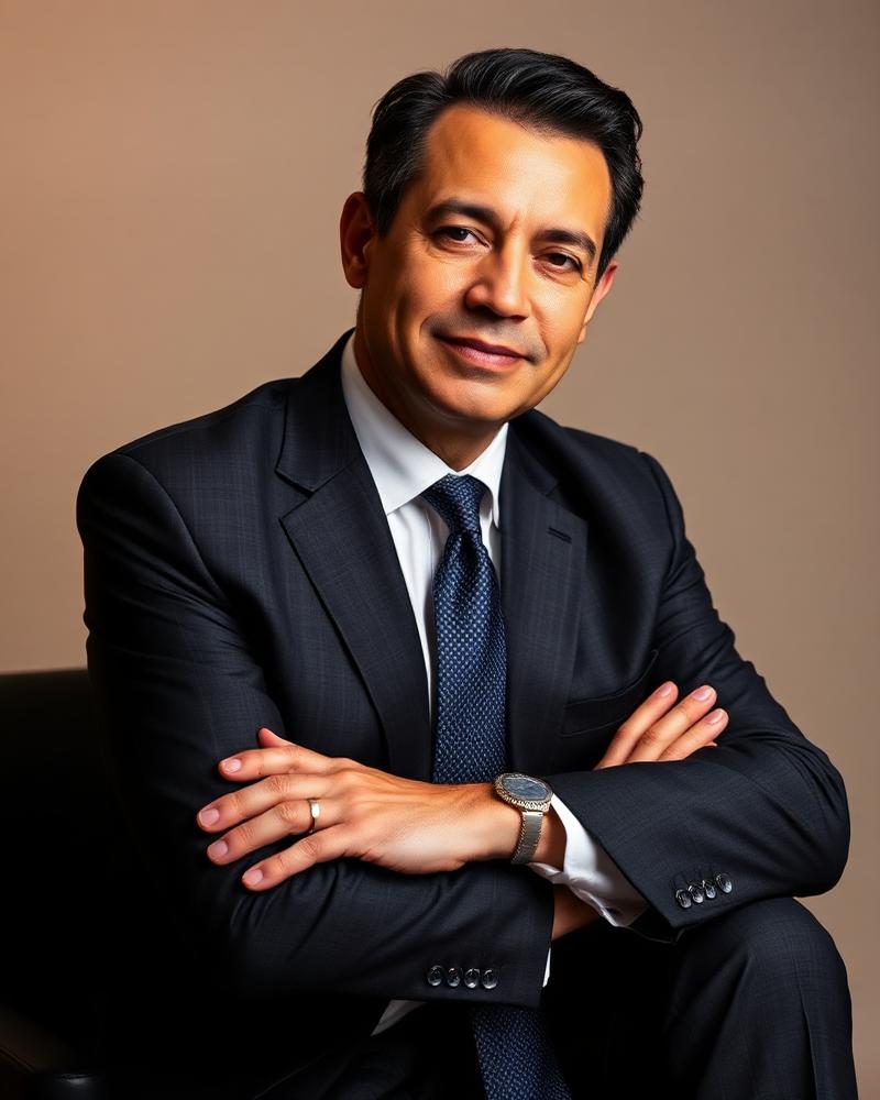 Retrato de Lic. Roberto Mejía Andino